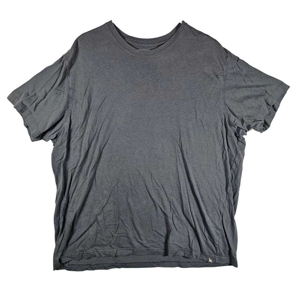 Eddie Bauer Mens Legendwash Short Sleeve T-Shirt Gray 2XL Tall T2XL
